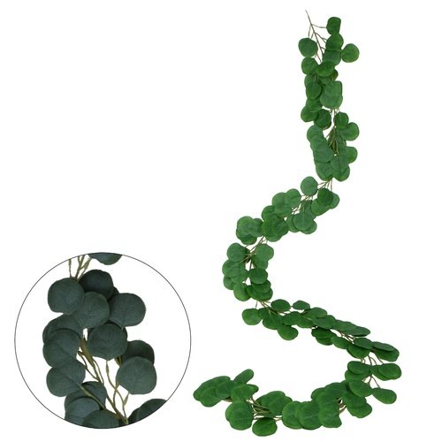 Roślina zielona eukaliptus - girlanda 200 cm