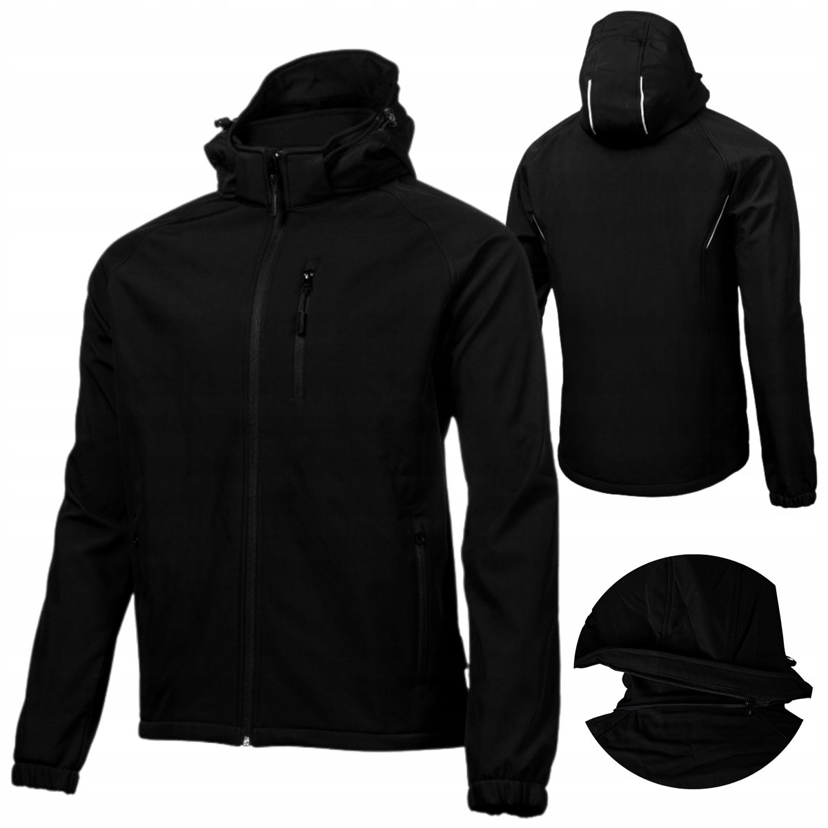 KURTKA ROBOCZA SOFTSHELL Bluza Robocza męska OCHRONNA WODOODPORNA CIEPŁA