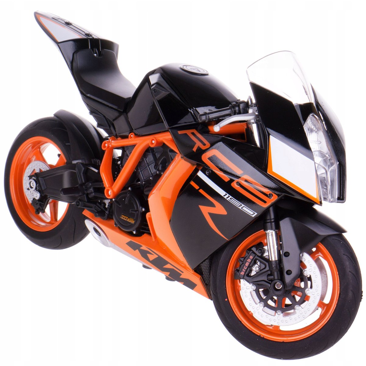 KTM 1190 RC8 R MODEL MOTOCYKLA W SKALI 1:10 WELLY