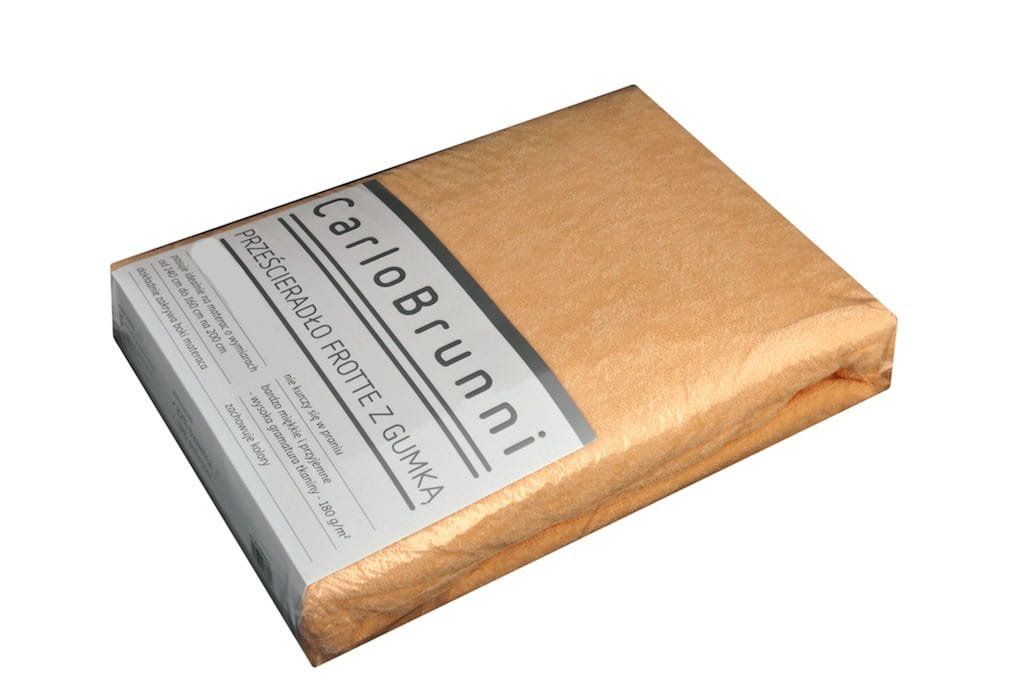 Prześcieradło frotte z gumką 70x140cm