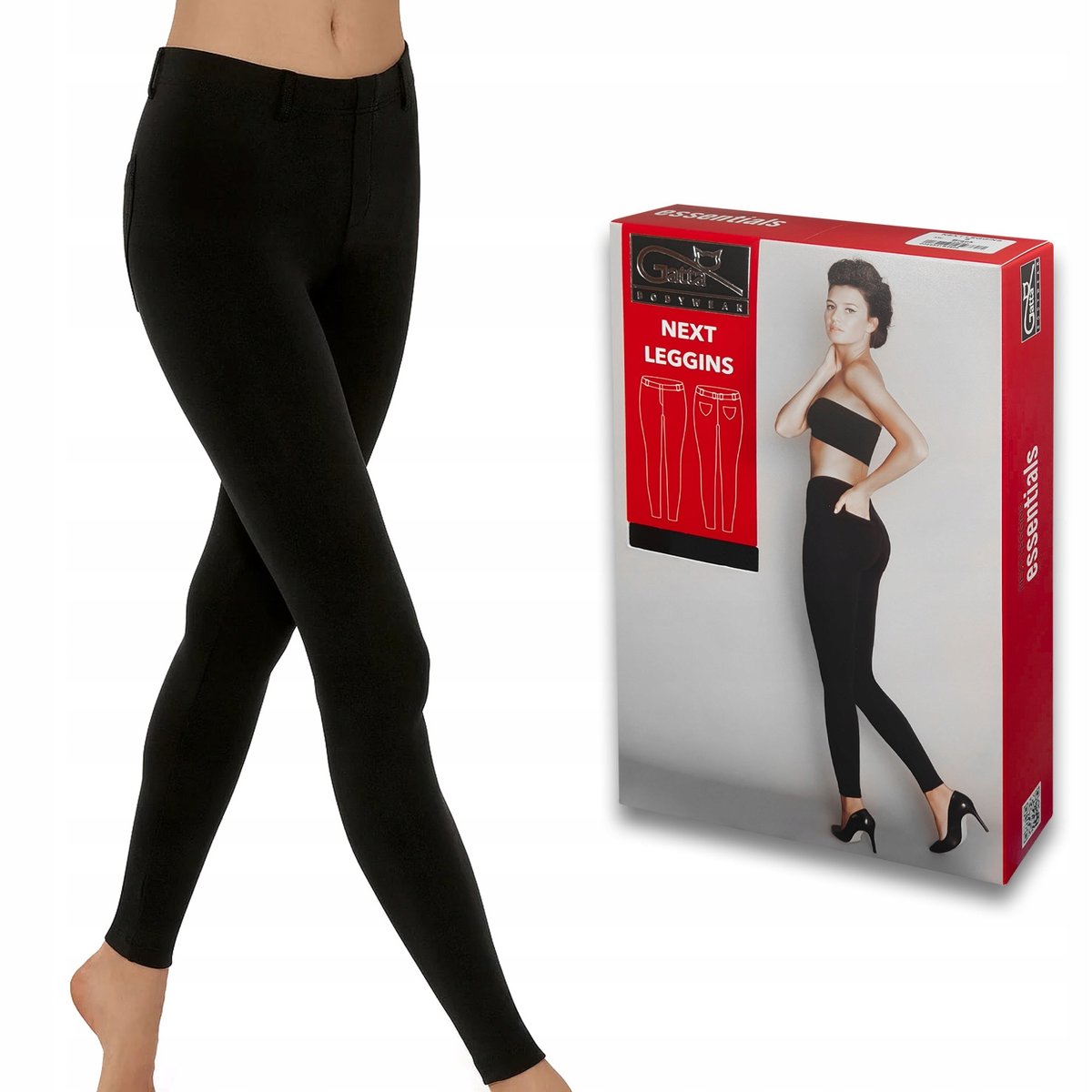 Legginsy Spodnie Z Kieszeniami Gatta Next R.- Xl