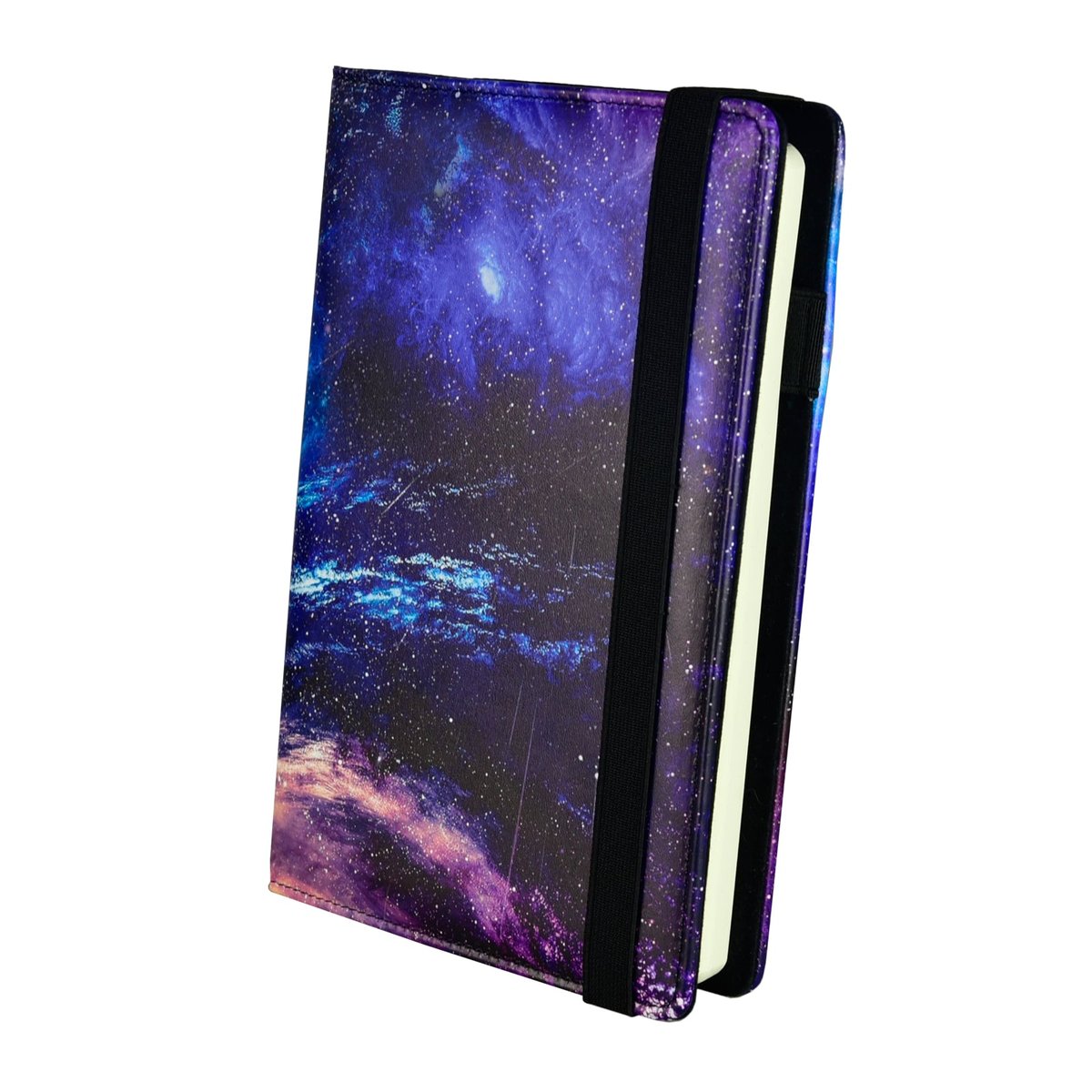 Planner dzienny kalendarz uniwersalny z nadrukiem kosmos A5 z wymiennym wkładem Print Space