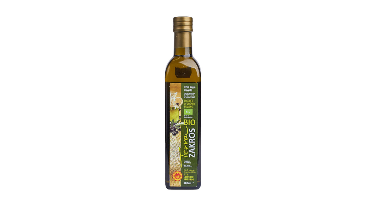 Oliwa z oliwek extra virgin Terra Zakros PDO BIO 500ml