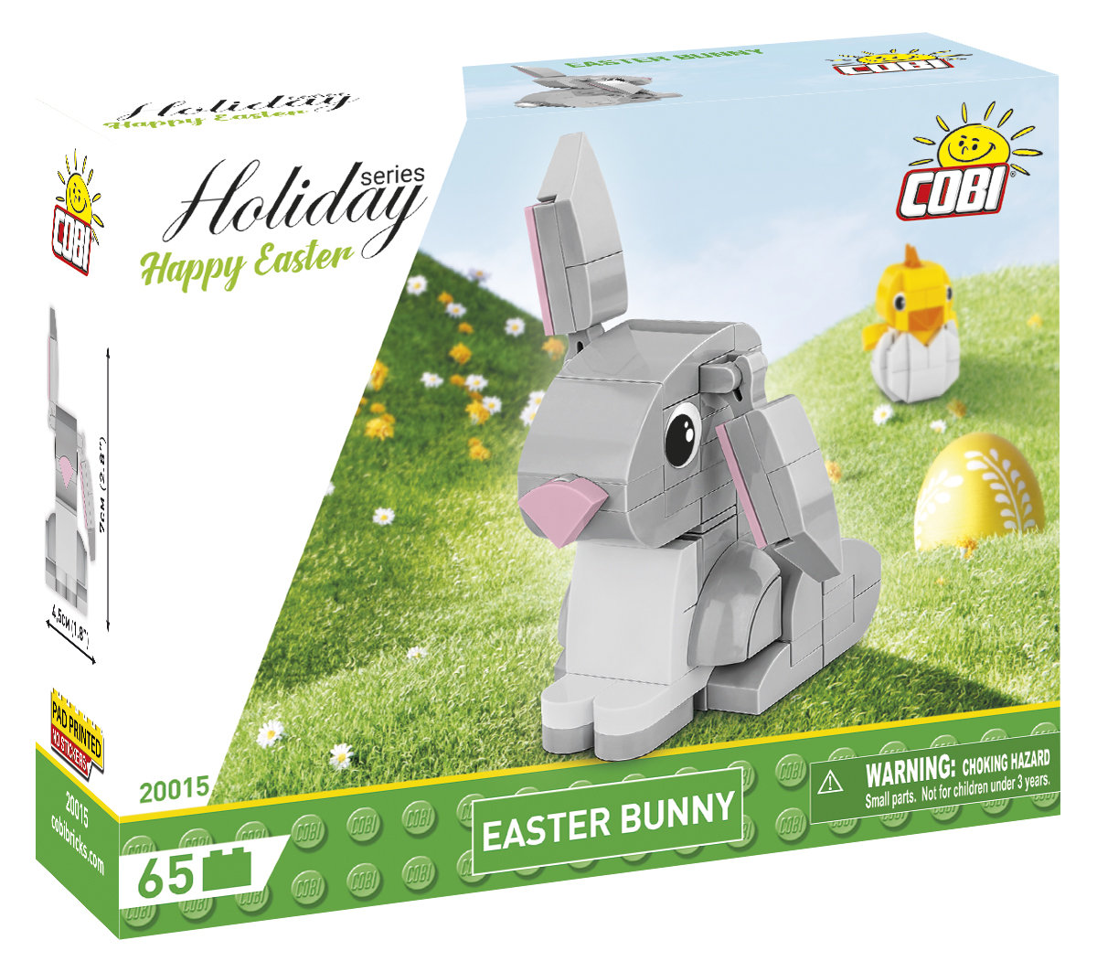 COBI Easter, zajączek świąteczny 65 kl., COBI-20015