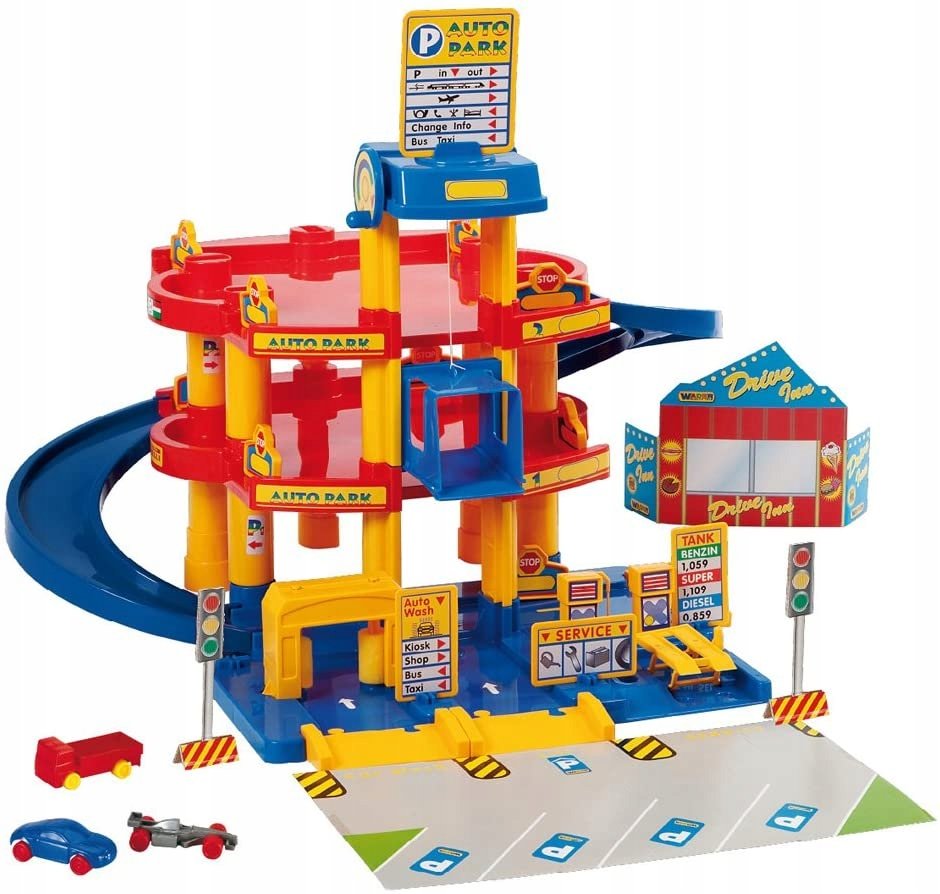 GARAŻ PARKING 3-POZIOMY MYJNIA WINDA ZJAZD +3 AUTA