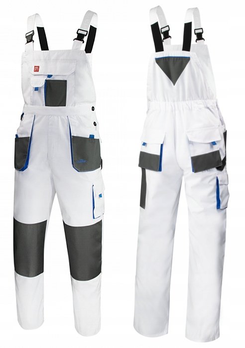 Spodnie robocze OGRODNICZKI CLASSIC WHITE 270g/m2