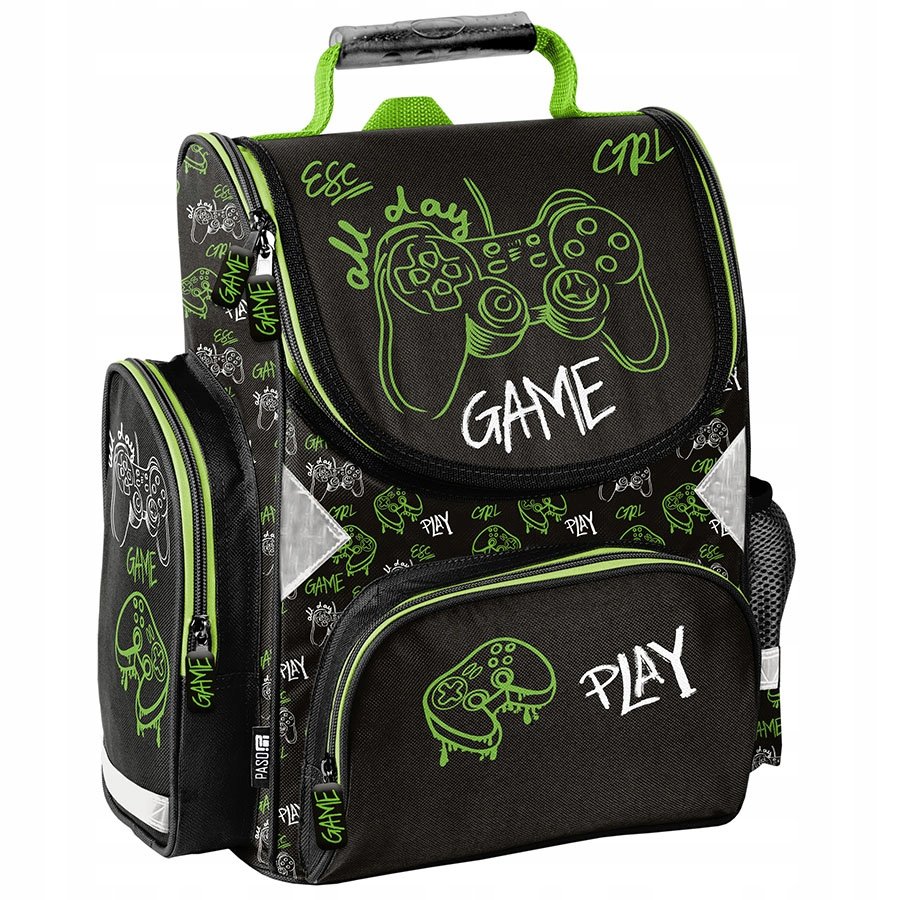 TORNISTER SZKOLNY PASO plecak GAME klasa 1-3 pads