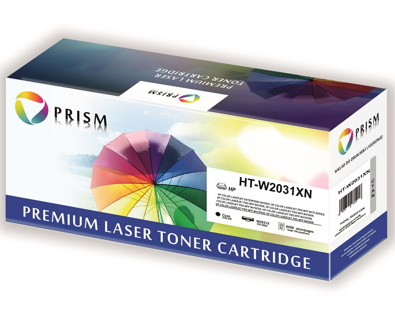 Toner Prism ZHL-W2030NA zamiennik HP 415X W2030X black chip A