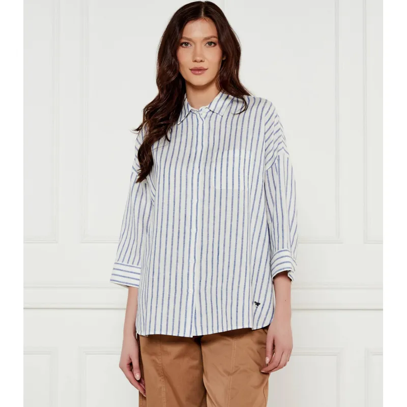 Weekend MaxMara Lniana koszula CANTORE Loose fit
