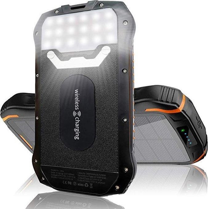 Powerbank MikroTik Wodasport I-268WF Fast charge solární powerbanka Wodasport SolarDozer I-268WF, Outdoor Adventure 25000 mAh