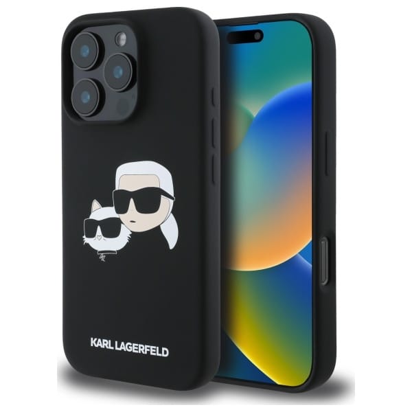 Karl Lagerfeld KLHMP16LSKCHPPLK iPhone16 Pro 6.3