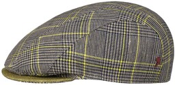 Kaszkiet Casoli Check by Alfonso D Este, beżowo-niebieski, S (54-55 cm)