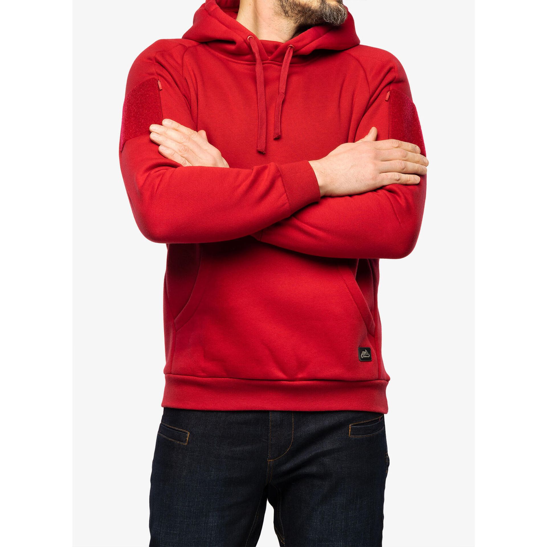 Bluza Helikon-Tex Kangurka URBAN TACTICAL HOODIE LITE - Czerwona