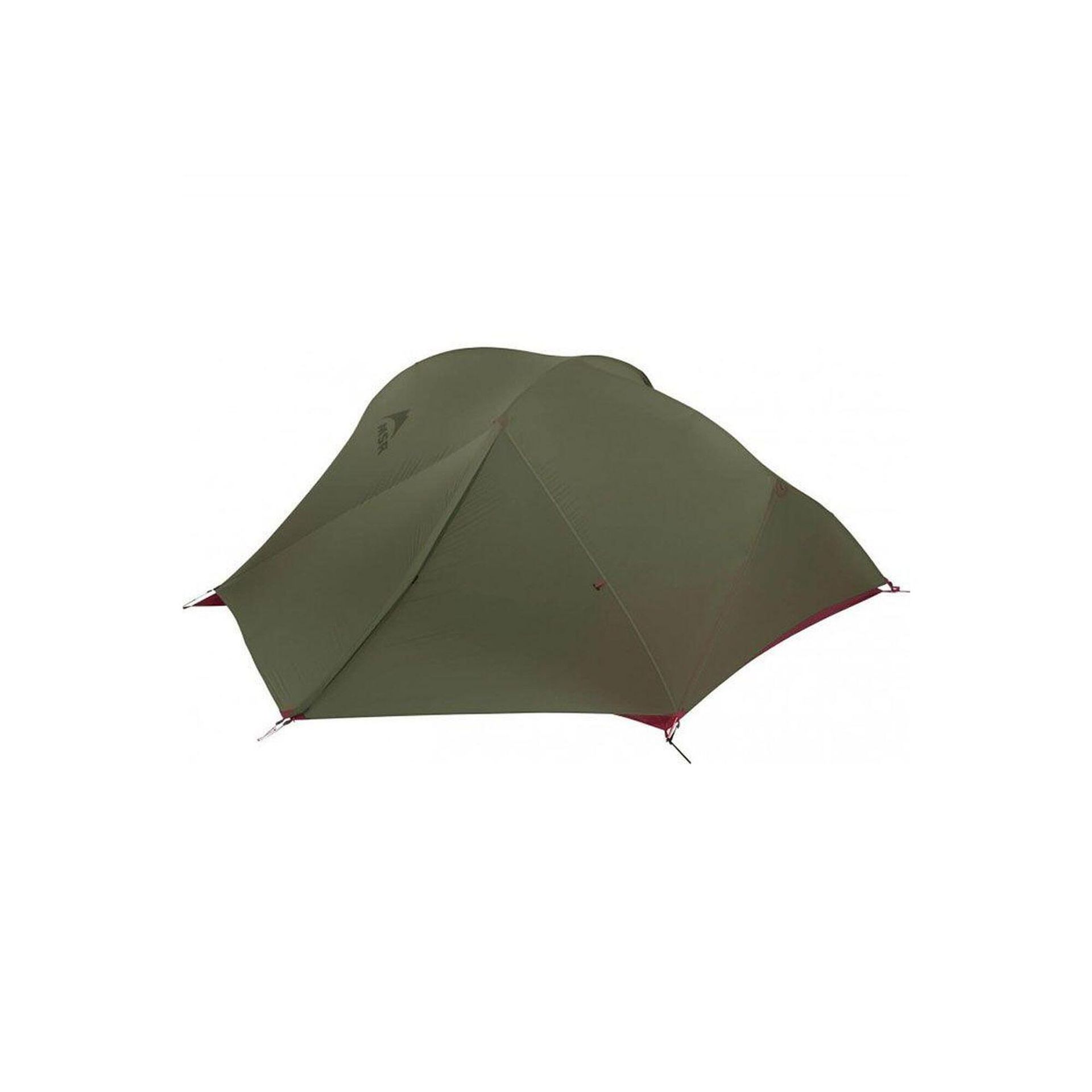 MSR FreeLite 3 V3 Tent, oliwkowy/czerwony 2022 Namioty kopułowe 11516