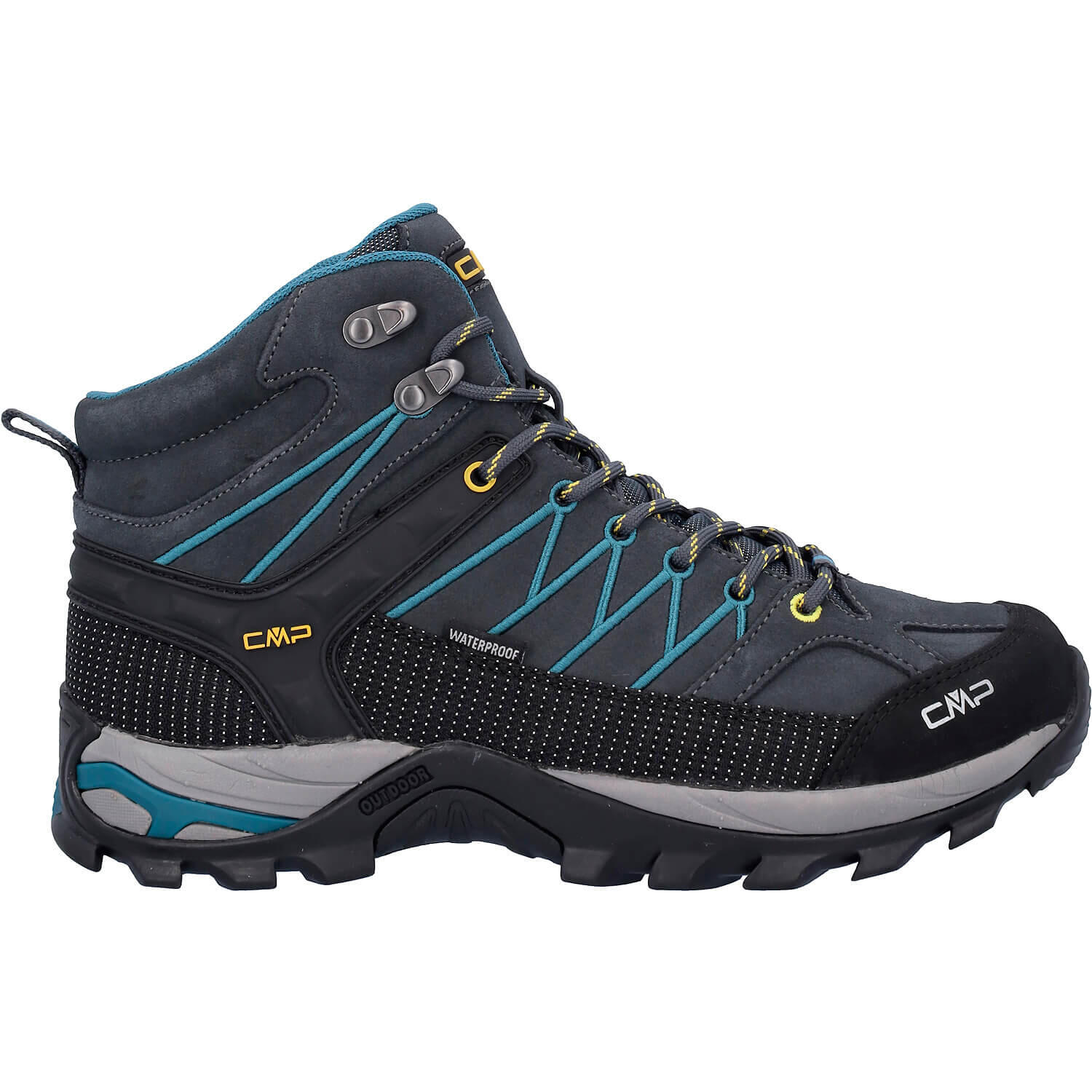 Buty turystyczne męskie CMP RIGEL MID ANTRACITE-DEEP LAKE Rozmiar: 46