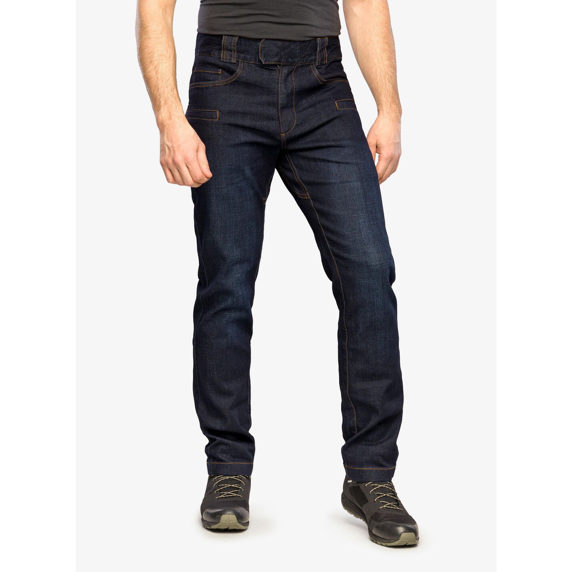 Helikon tex Spodnie GREYMAN TACTICAL JEANS Slim - Denim Mid - Dark Blue - L/Regular (SP-GJS-DD-31-B05) HE.SP-GJS-DD-31-B05