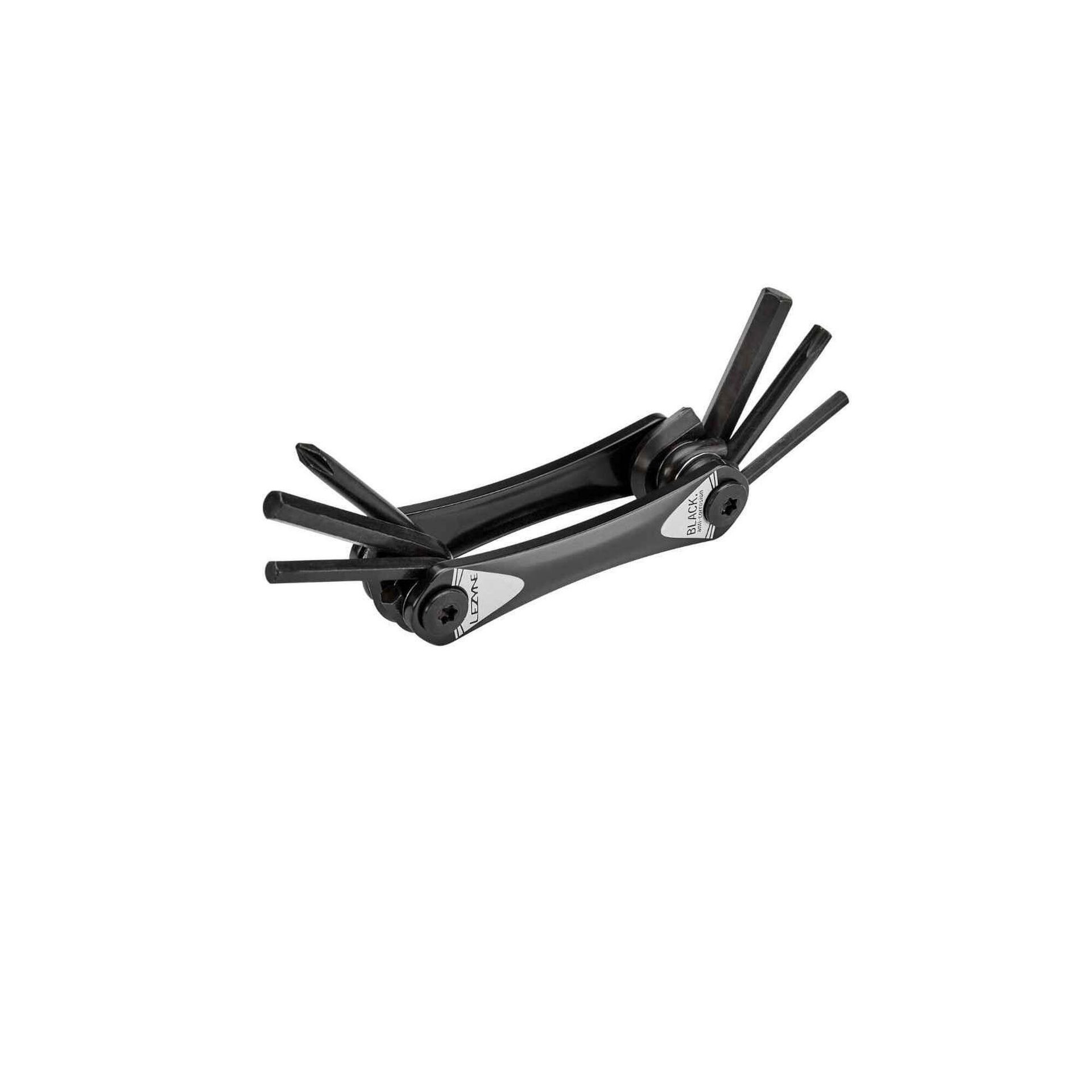 Lezyne Lezyne RAP II Multitool with 6 Functions, black  2021 Narzędzia wielofunkcyjne i mini narzędzia 452100071