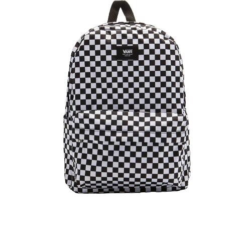 Plecak szkolny Vans Old Skool Check Kratka Biało-Czarny - VN000H4XY281