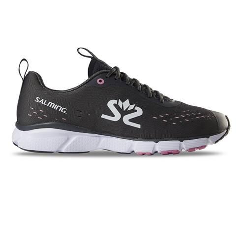 Salming enRoute 3 Buty Kobiety, forged iron/white/very berry US 7 | EU 38 2020 Buty szosowe 1280070-1007-38