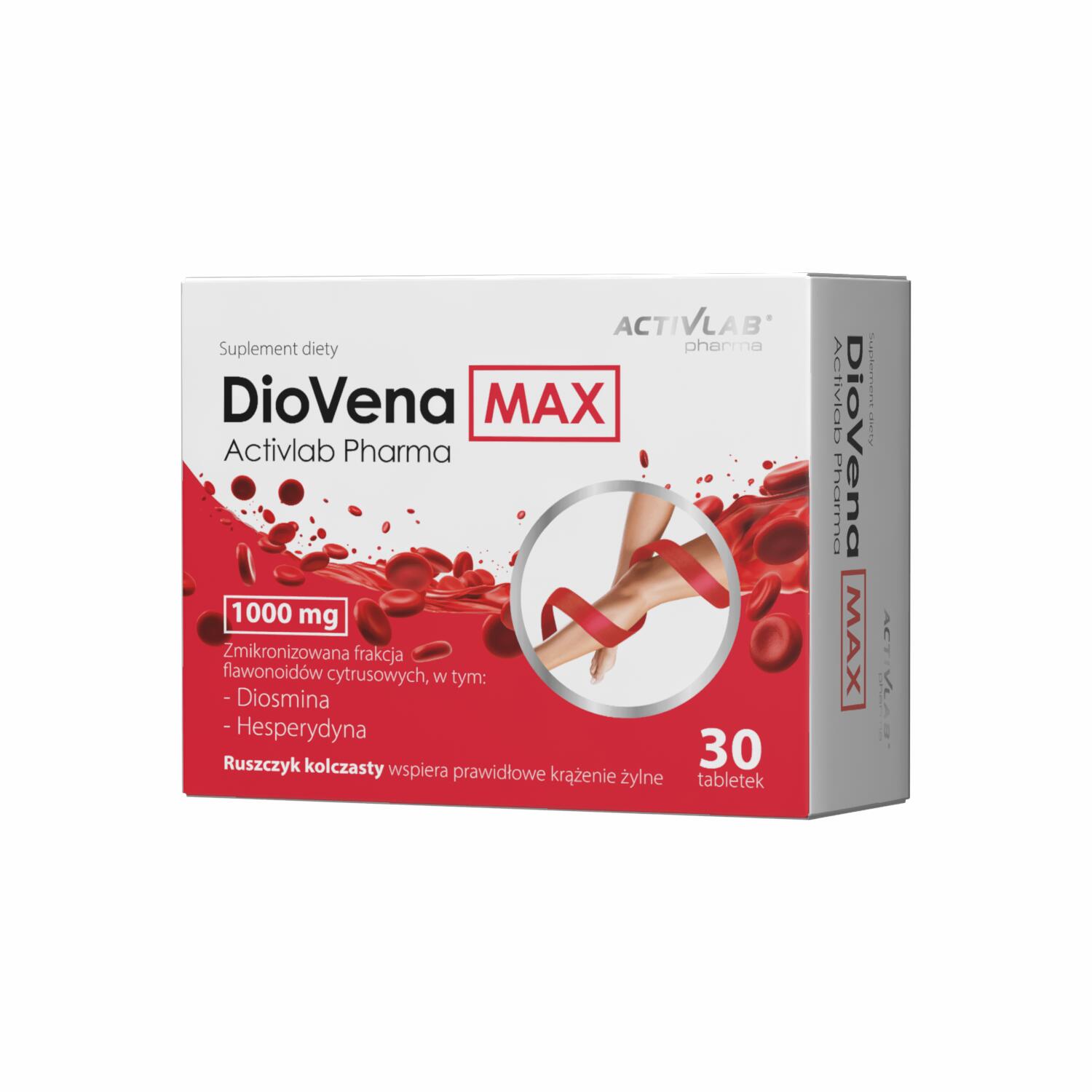 ActivLab Pharma DioVena Max, 30 tabletek