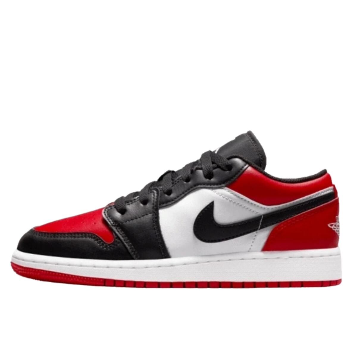 Nike Air Jordan 1 Retro Low Bred Toe