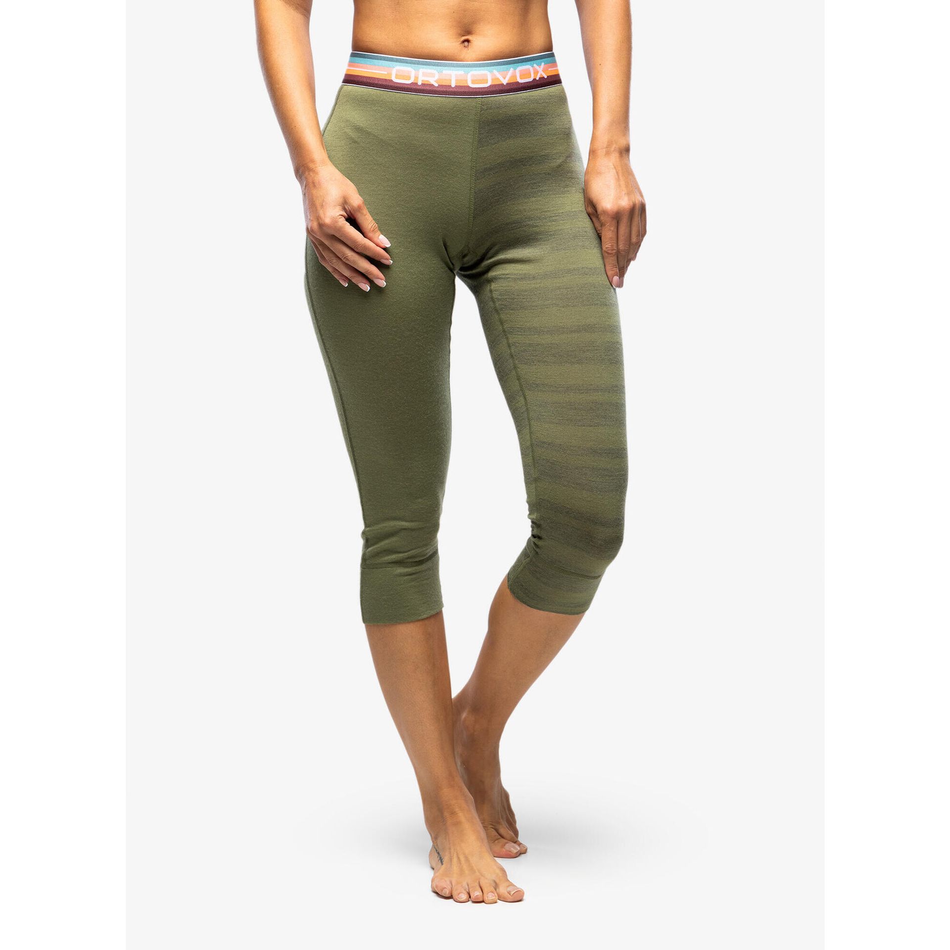 Legginsy termiczne damskie Ortovox 185 Rock N Wool Short Pants