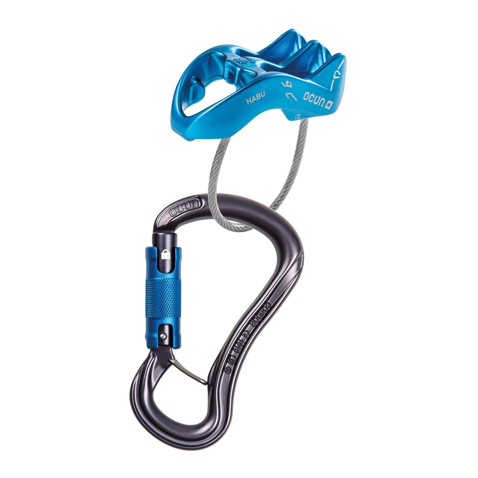 Zestaw Asekuracyjny Condor Triplex + Habu - Blue