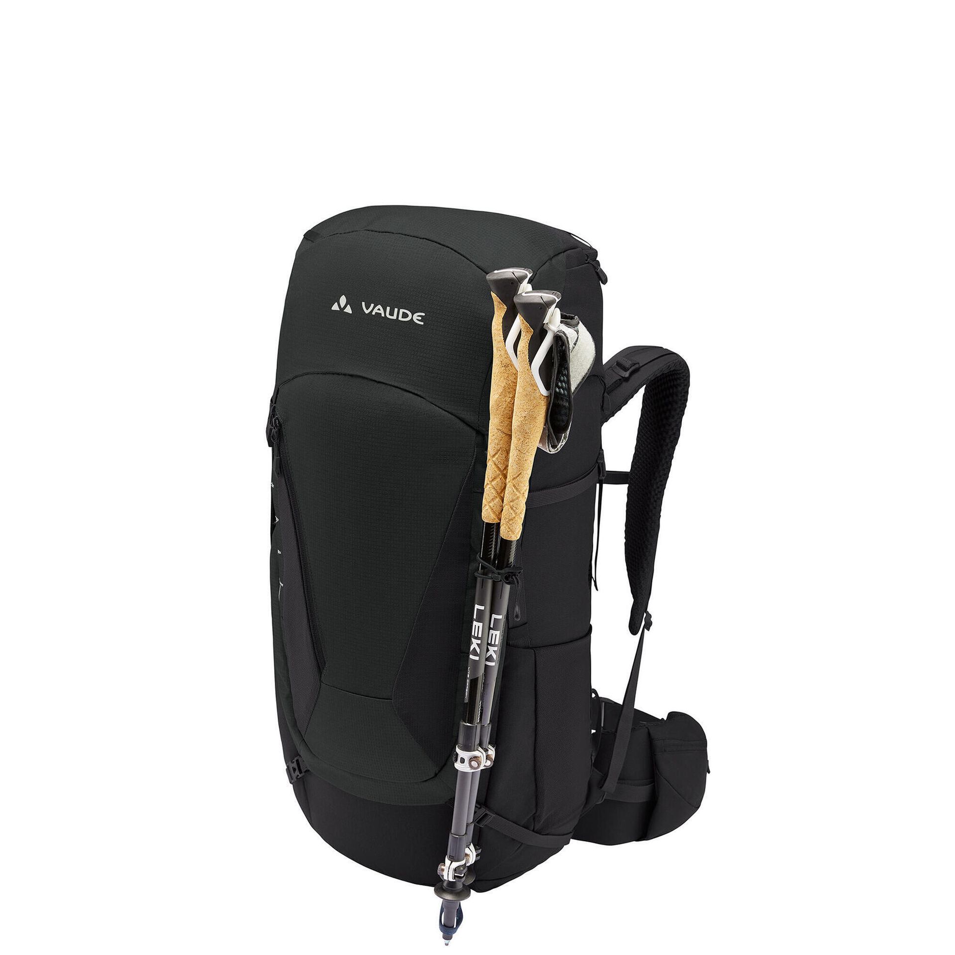 Vaude Asymmetric 42+8 Backpack, czarny 2022 Plecaki turystyczne 15944-10-O