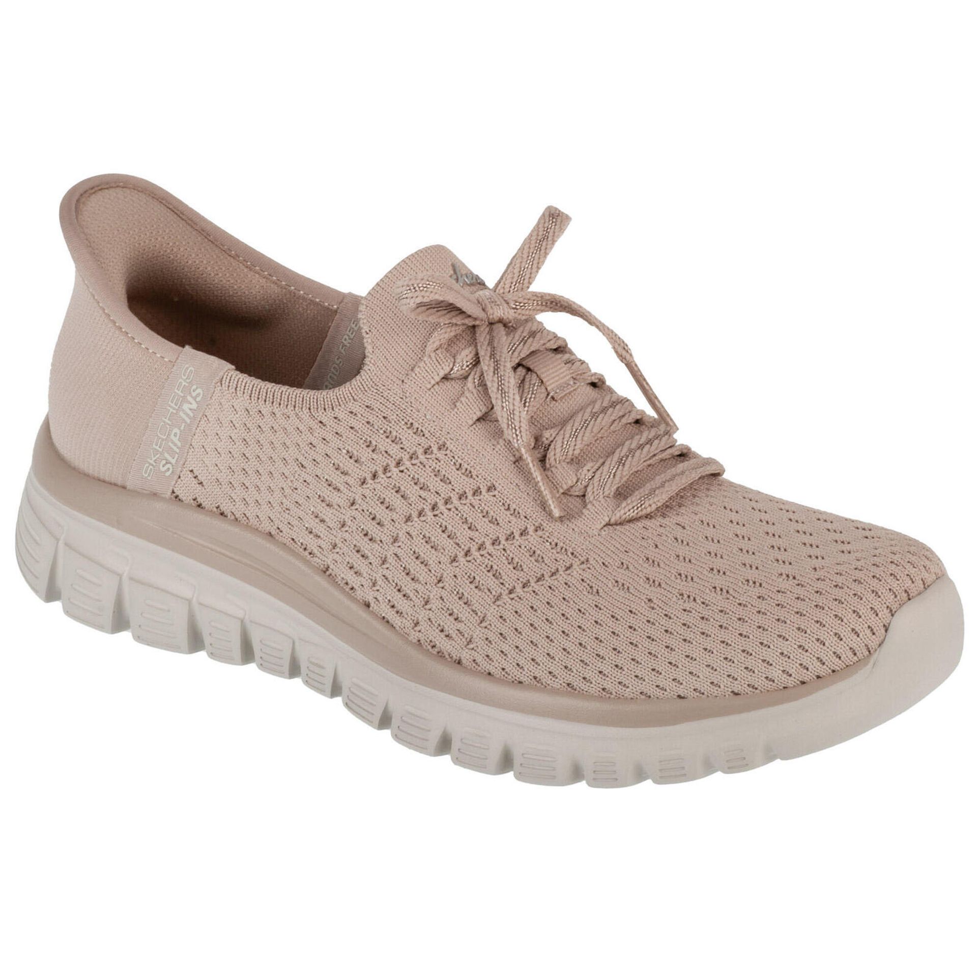 Buty sportowe Sneakersy damskie, Graceful - First Blush