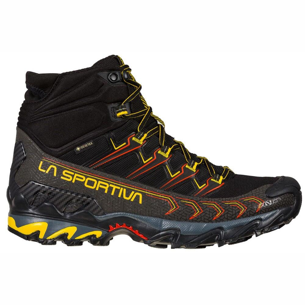 La Sportiva Ultra Raptor II Mid GTX Shoes Men, czarny/żółty EU 44,5 2021 Trapery turystyczne 34B999100-44.5
