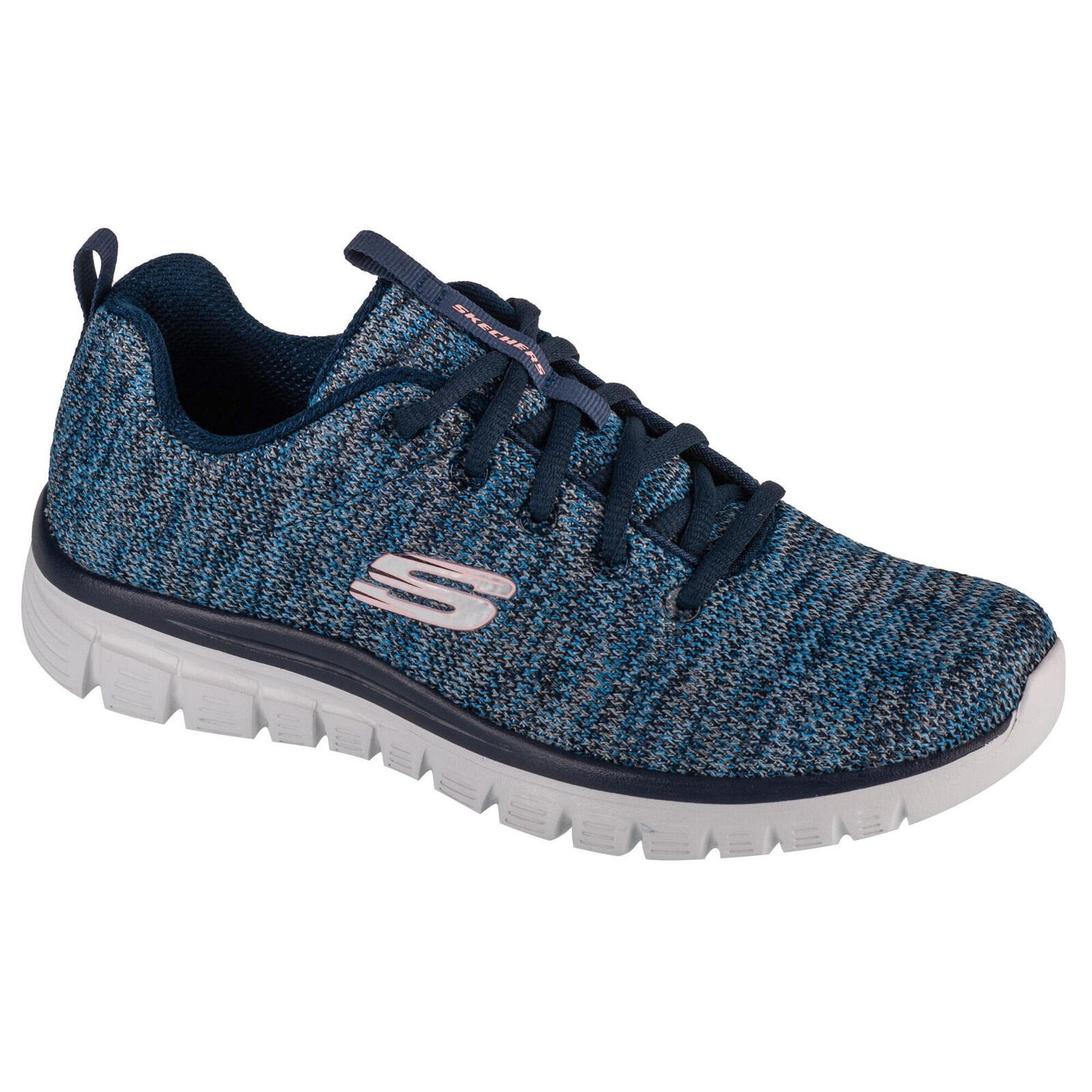 Skechers Buty Twisted Fortune 12614/NVBL Granatowy