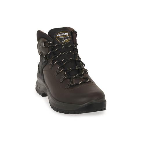 Buty trekkingowe męskie skórzane Grisport 13229P8G 40 26 cm Czarne (5904292119011)
