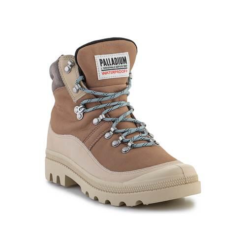 Buty Trapery Damskie Palladium Pallabrousse Beżowe