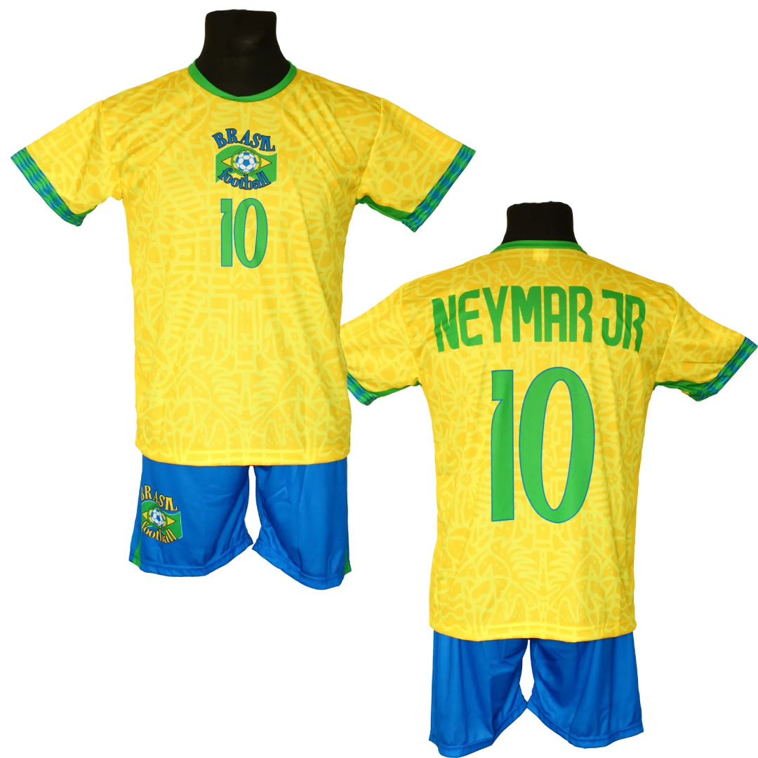 NEYMAR JR koszulka + spodenki BRAZYLIA dla dzieci