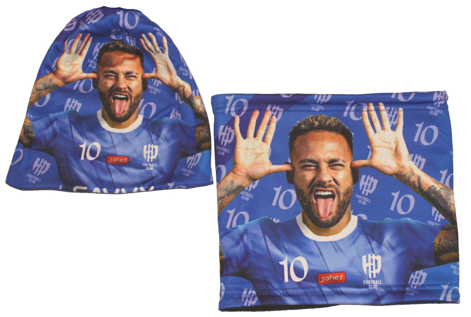 NEYMAR JR czapka i komin ocieplone polarem - komplet BP