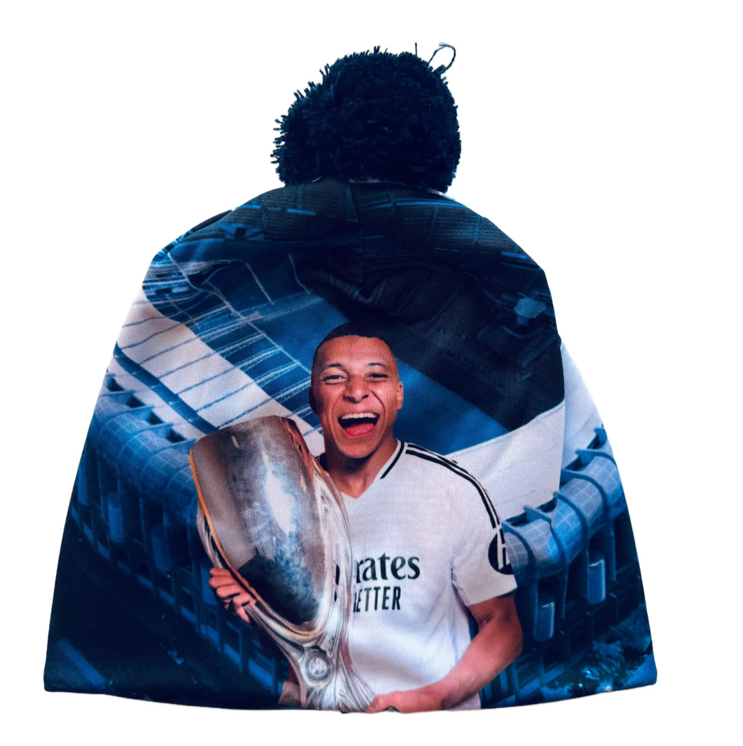 MBAPPE czapka dziecięca ocieplona polarem