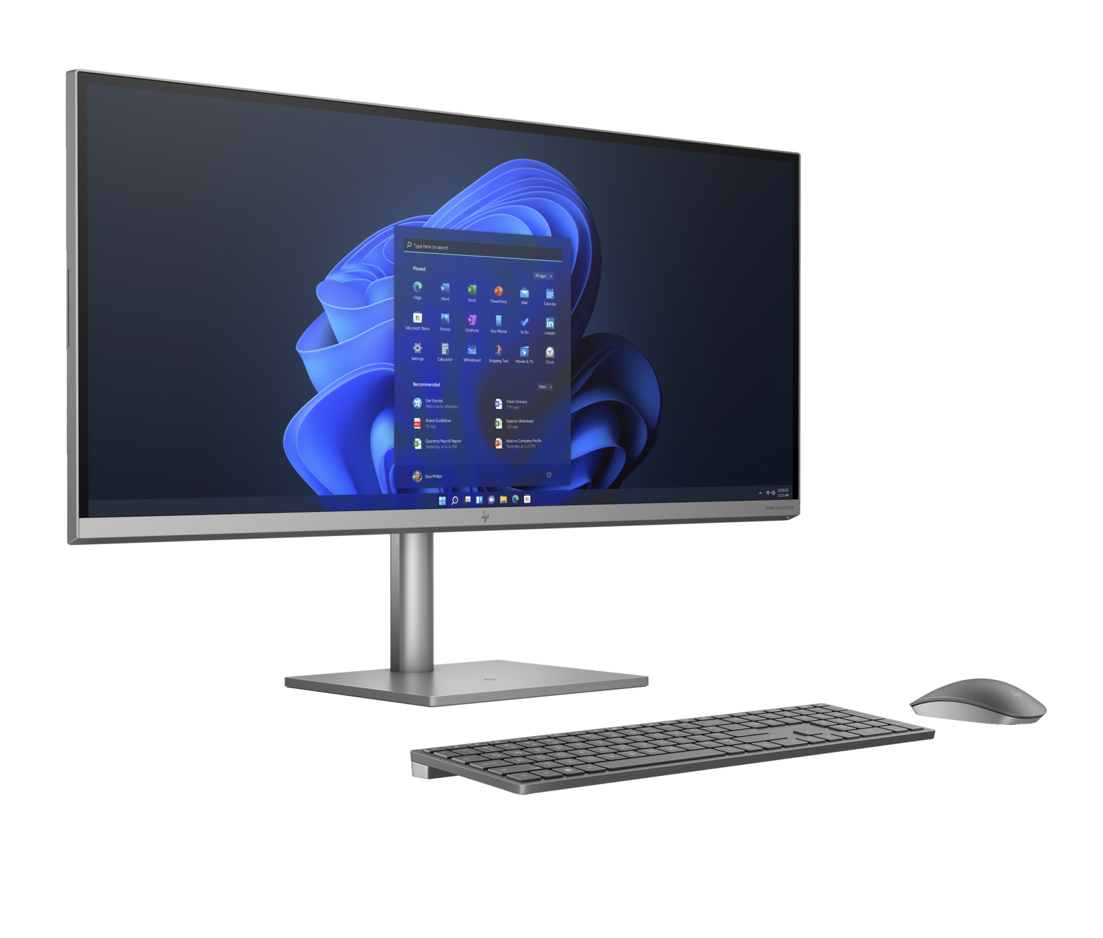All in One HP ENVY 34-c1002nl / 6J637EA / Intel i7-12 / 32GB / SSD 1TB / Nvidia RTX 3060 MQ / WUHD / Win 11 / Srebrny