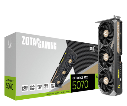 Zotac GeForce RTX 5070 Solid 12GB GDDR7 DLSS4 ZT-B50700D-10P