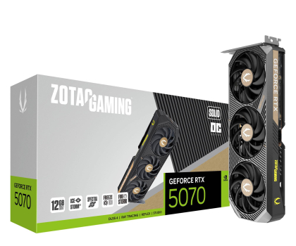 Zotac GeForce RTX 5070 Solid OC 12GB GDDR7 DLSS4 ZT-B50700J-10P