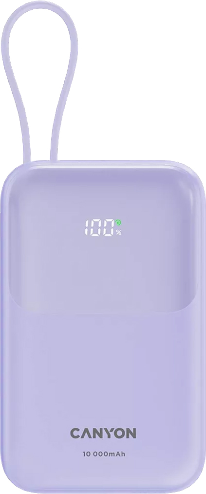 Canyon OnPower 101 10000 mAh 22.5W Purple CNS-CPB101PU