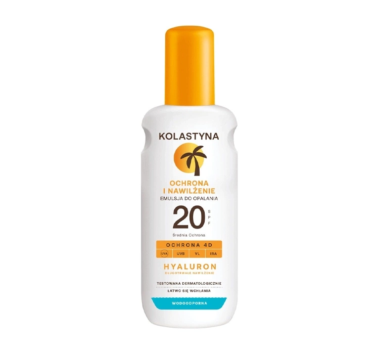 KOLASTYNA EMULSJA DO OPALANIA W SPRAYU SPF20 150ML