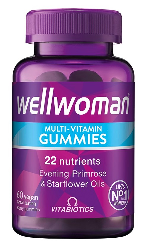 Vitabiotics Wellwoman Multi-Vitamin Gummies Suplement Diety 60 Żelek