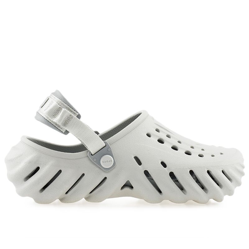 Klapki Crocs X-Echo Clog 207937-1FT - szare