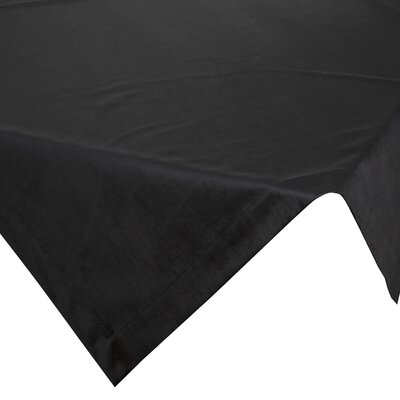 Obrus EUROFIRANY Melinda 85 x 85 cm Czarny