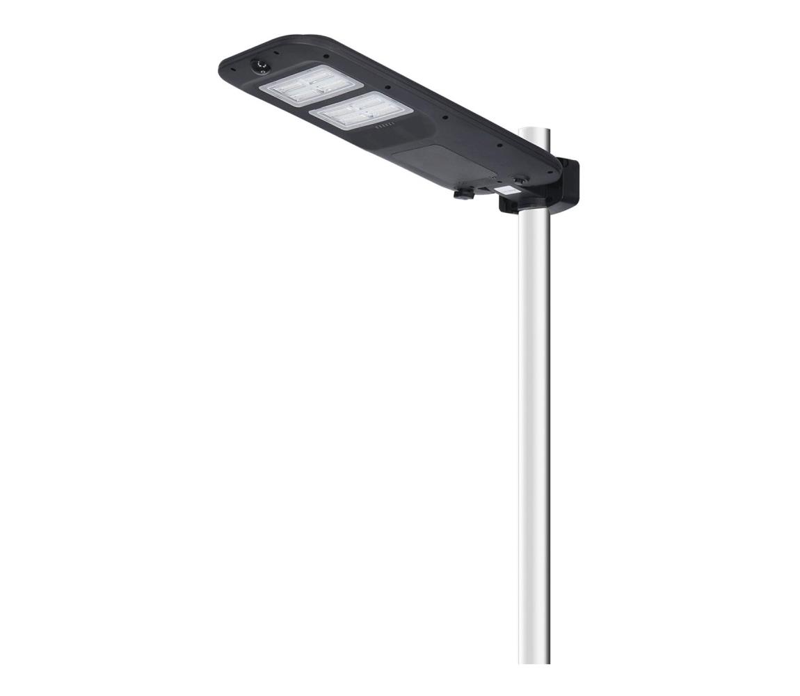 Aigostar - LED Solarna lampa uliczna z czujnikiem LED/18W/4V 7500mAh IP65 + pilot