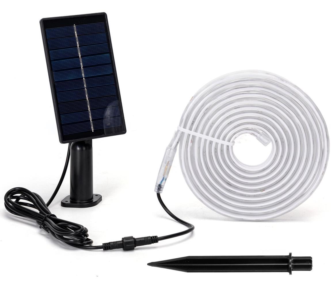 Aigostar - LED RGB Taśma solarna ściemnialna LED/1,6W/3,2V 5 m IP65 + pilot