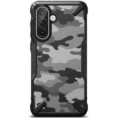 Ringke Etui Fusion X do Galaxy A36 / A56 5G, szaro-czarne moro