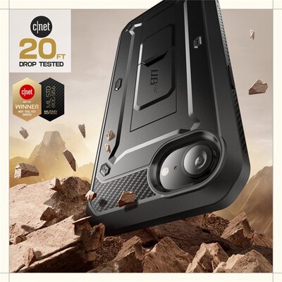 Supcase Etui UB Pro SP do iPhone 16e, czarne