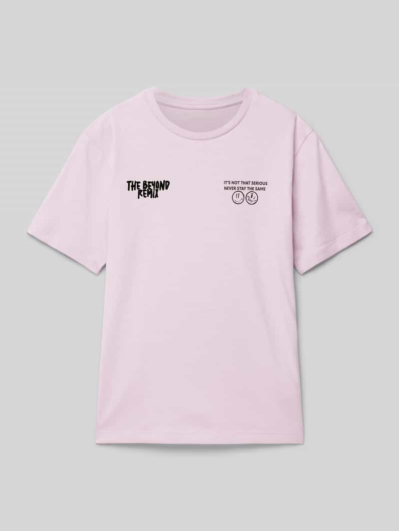 T-shirt o kroju regular fit z bawełny