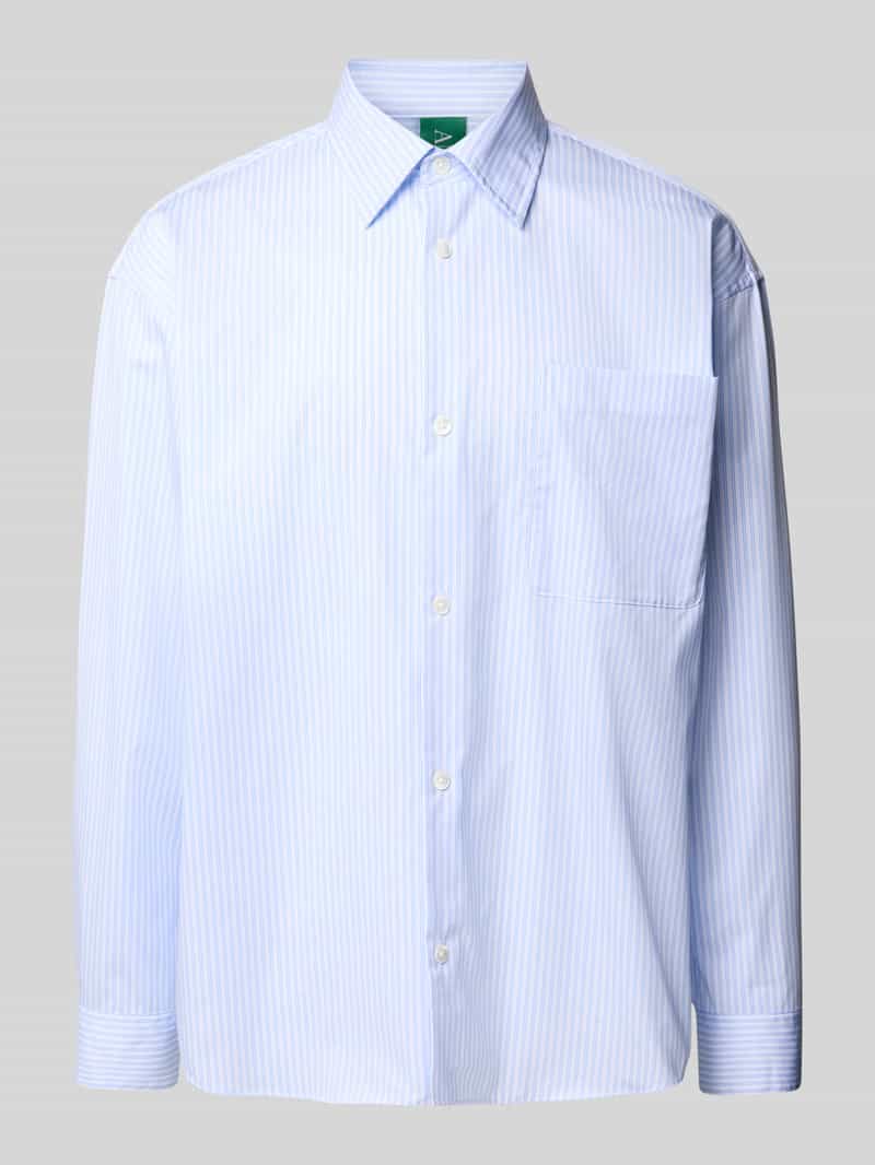 Koszula casualowa o kroju regular fit z kieszenią na piersi model ‘VOLUND’